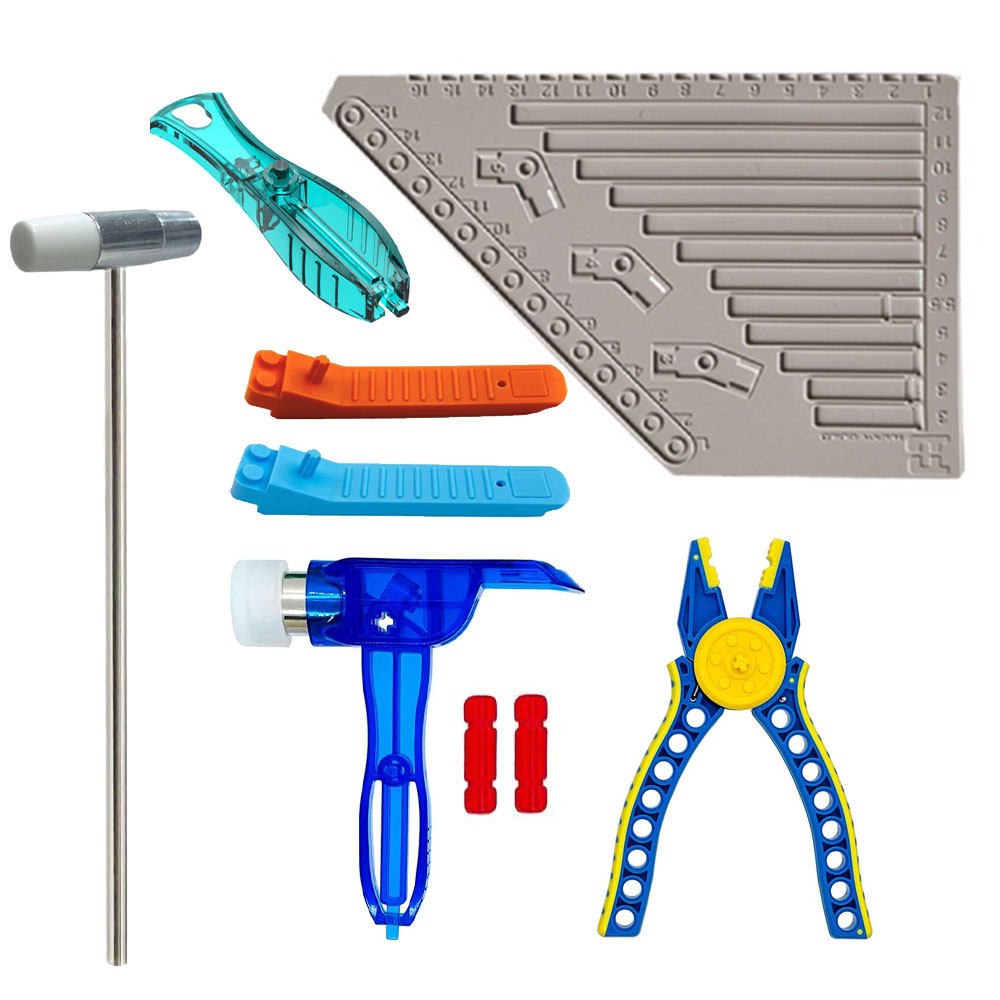 3D Printing Excavator - Briques jouets plaque de mesure blocs
