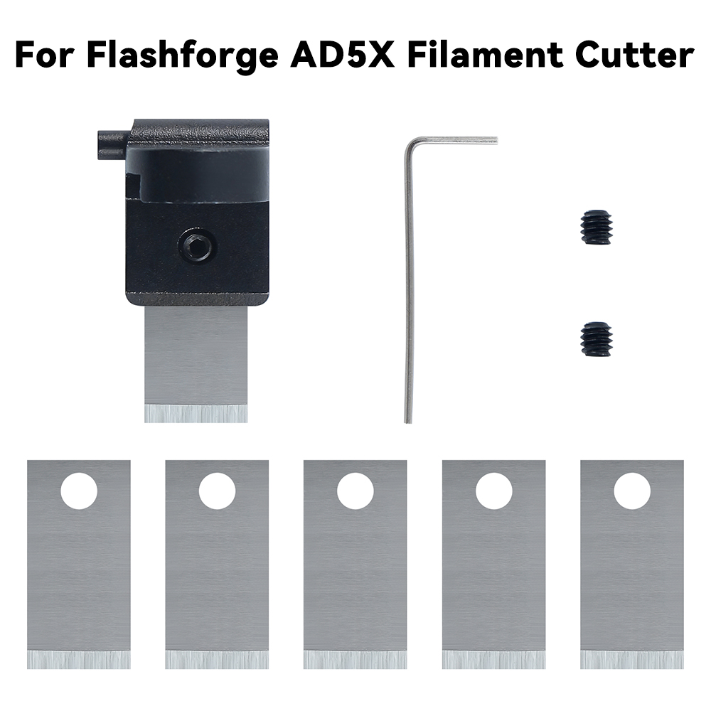 3D Printing Fff - Coupe-filament améliorés pour Flashforge AD5X, coupe-filament