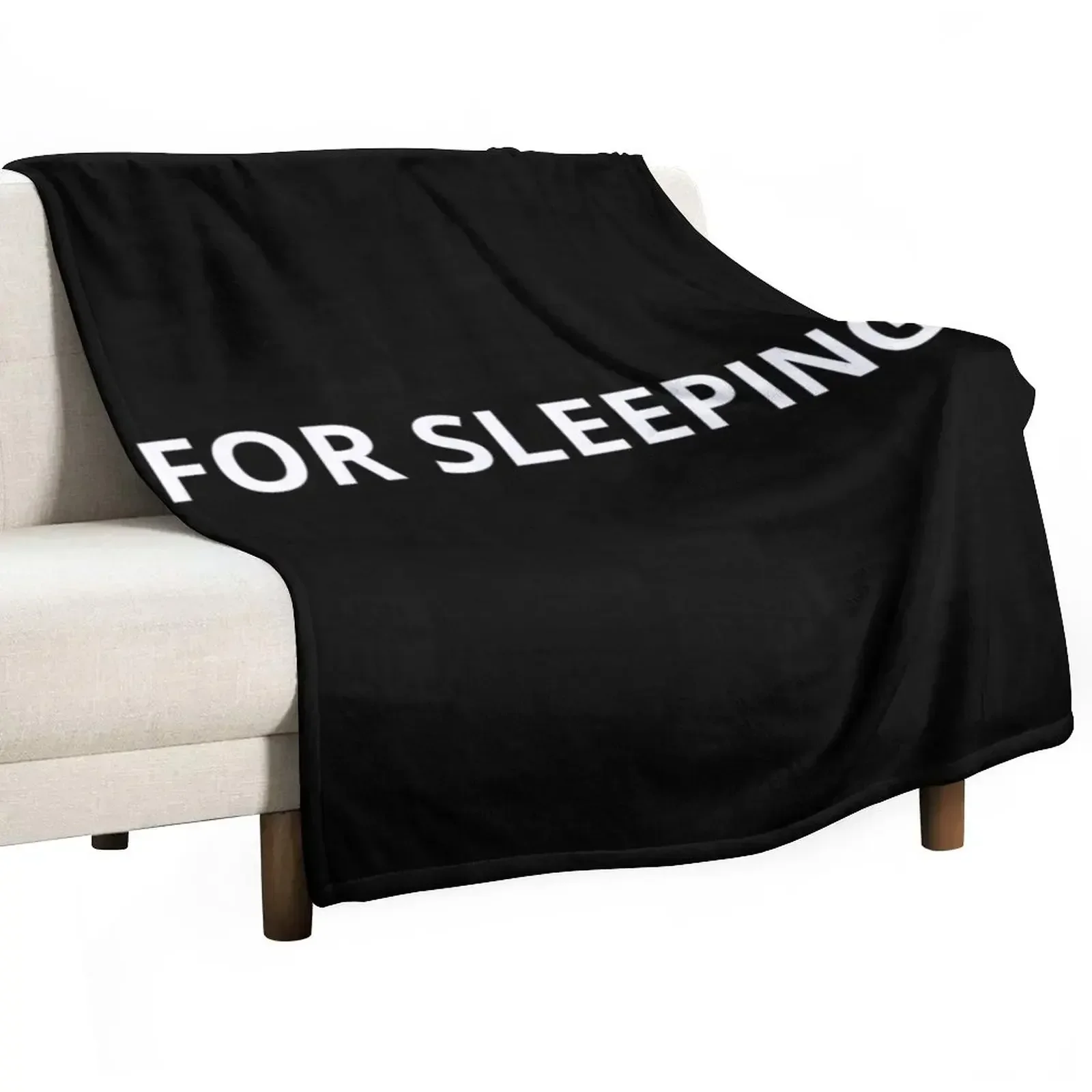 3D Printing Quotation - Couverture décorative blanche « For Sleeping