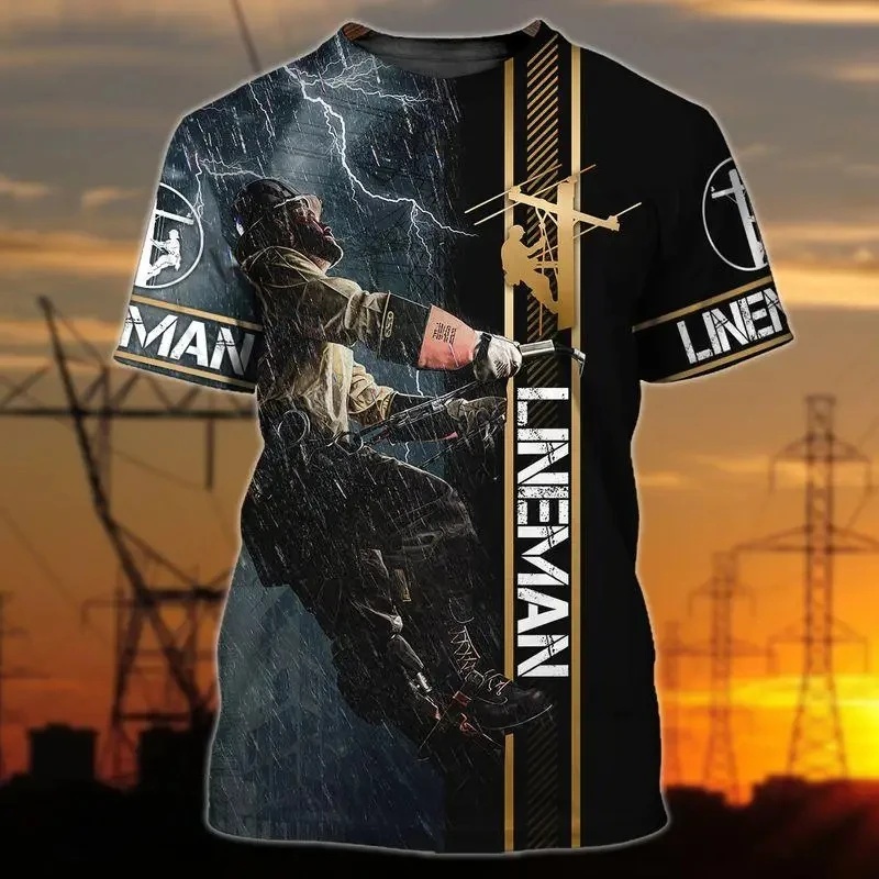3D Printing Excavator - T-shirt homme personnalisé avec votre photo,