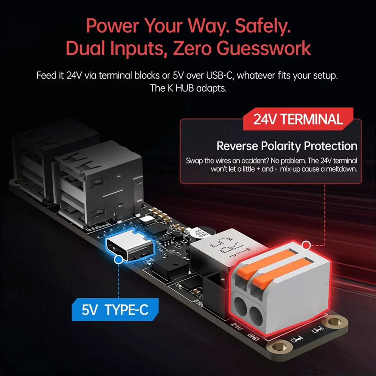 3D Printer Power Supply - Module d'alimentation L70A BIGTREETECH K Hub