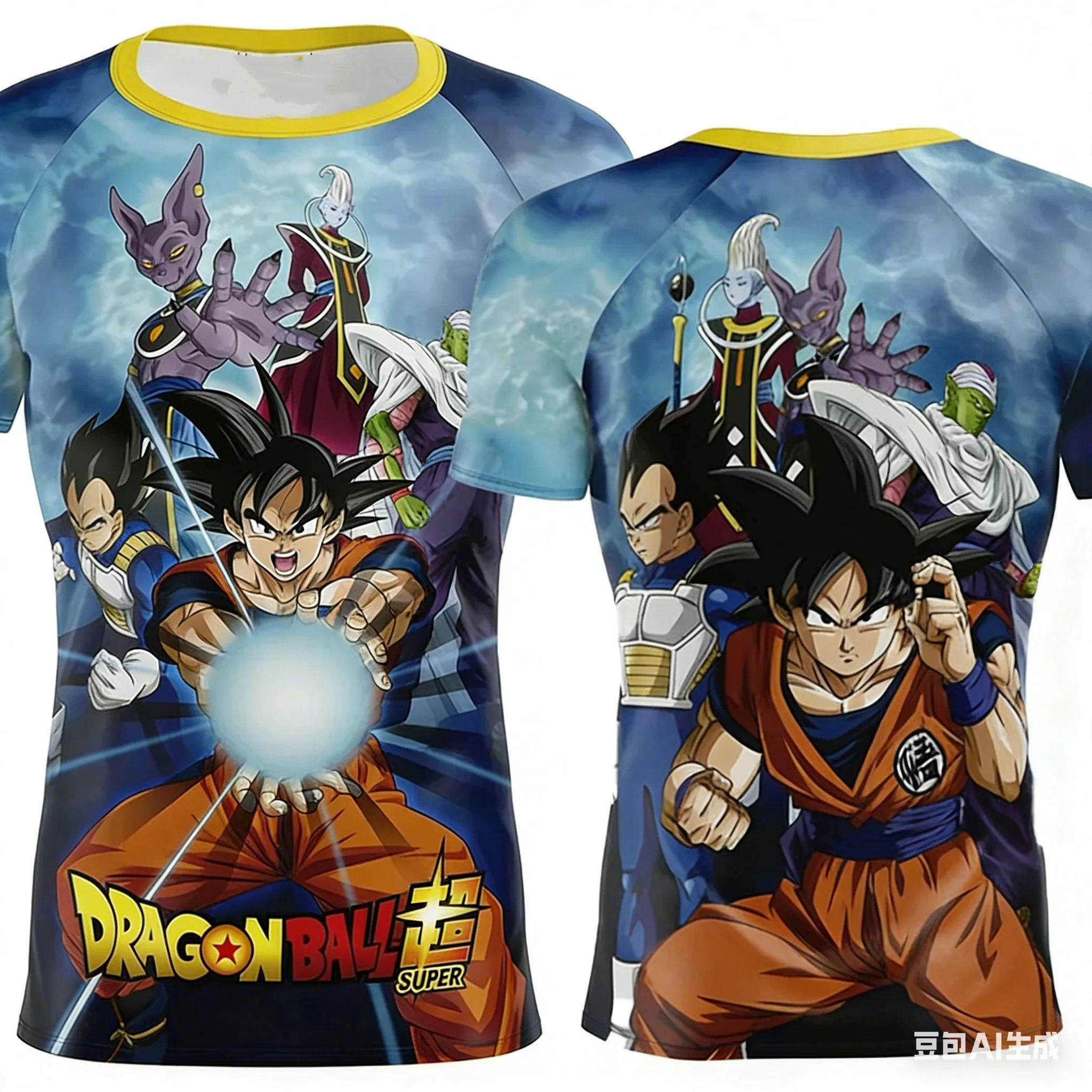 T-shirt imprimé Dragon Ball éd - 3D Printing Dragon avis et prix
