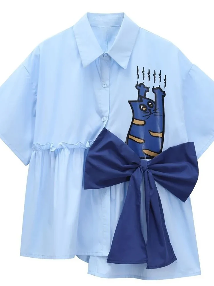 Zoki 3D Bow mignon chemise fem - 3D Printing Cancer avis et prix