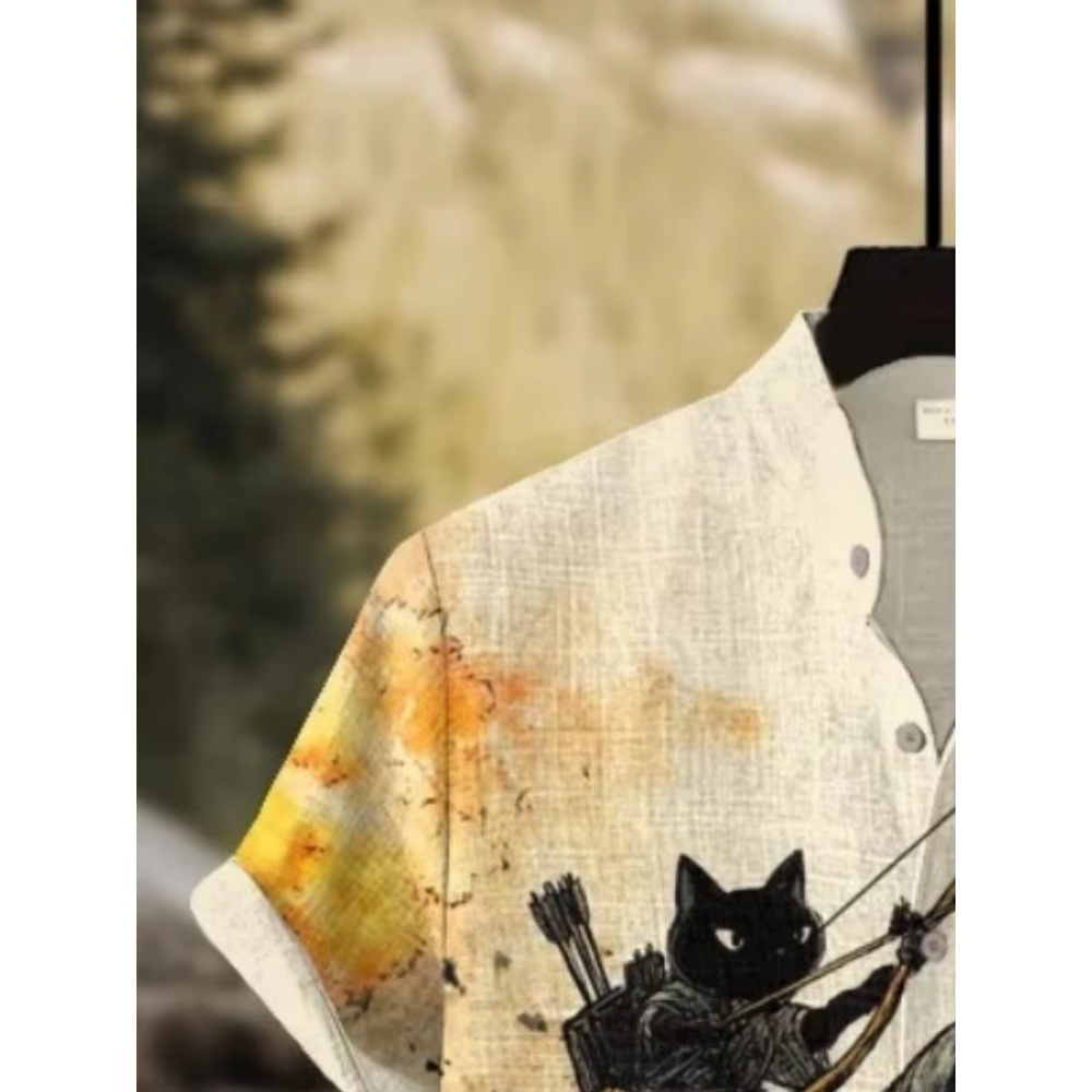 Chemise homme dessin animé cha - 3D Printing Cancer avis et prix