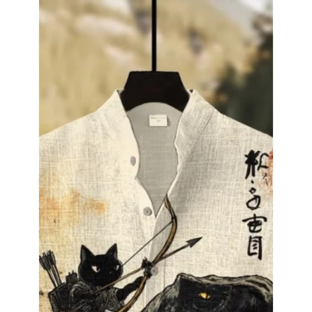 Chemise homme dessin animé cha - 3D Printing Cancer avis et prix
