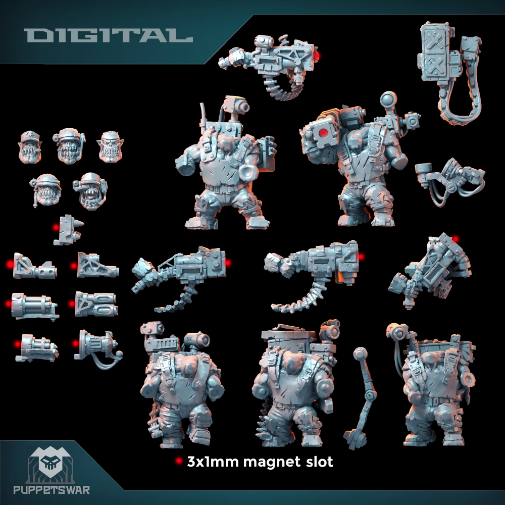 Orc Ultimate Badasses Squad, f - 3D Printing Objects avis et prix