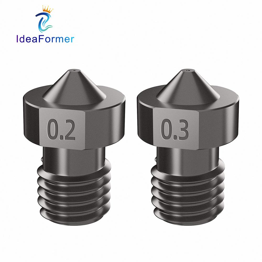 Buse V6 en acier trempé 0.2/0. - 3D Printing Fff avis et prix