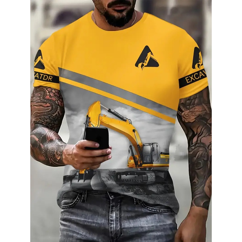 T-shirt professionnel personna - 3D Printing Excavator avis et prix