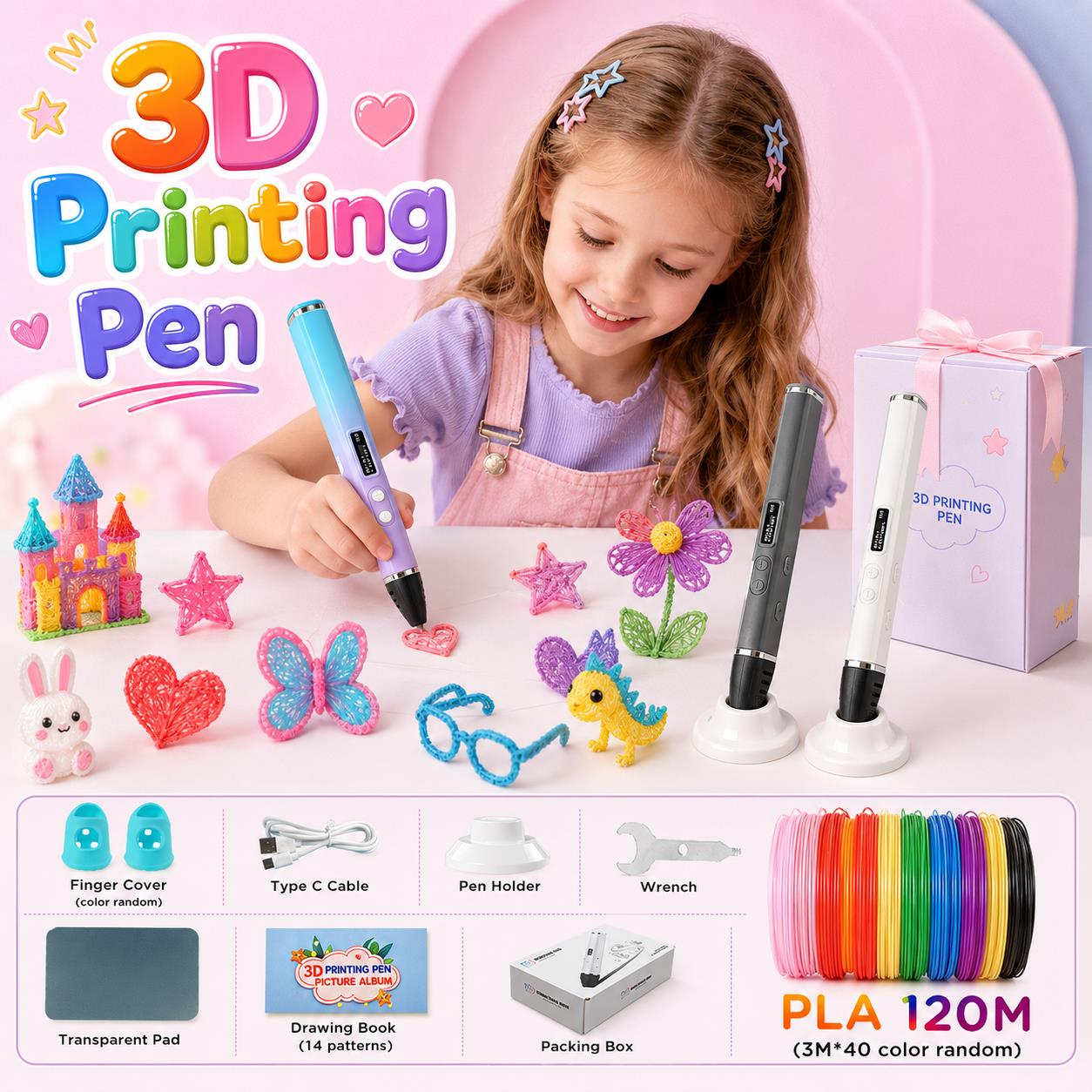 Stylo d'impression 3D pour enf - 3D Printing Nylon Filament avis et prix