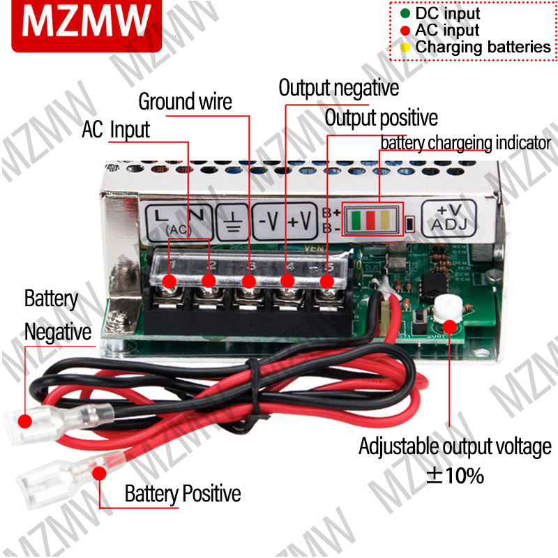 MZMW UPS/fonction de Charge al - 3D Printer Power Supply avis et prix