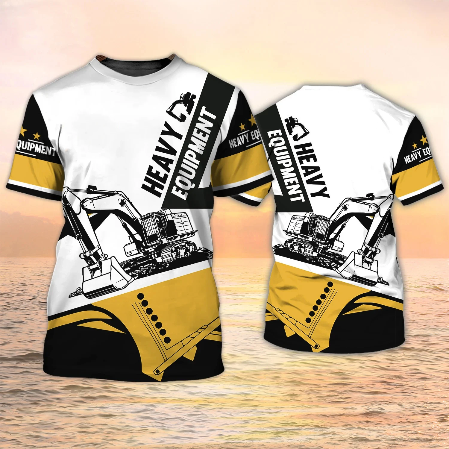 T-shirts d'excavateur pour opé - 3D Printing Excavator avis et prix