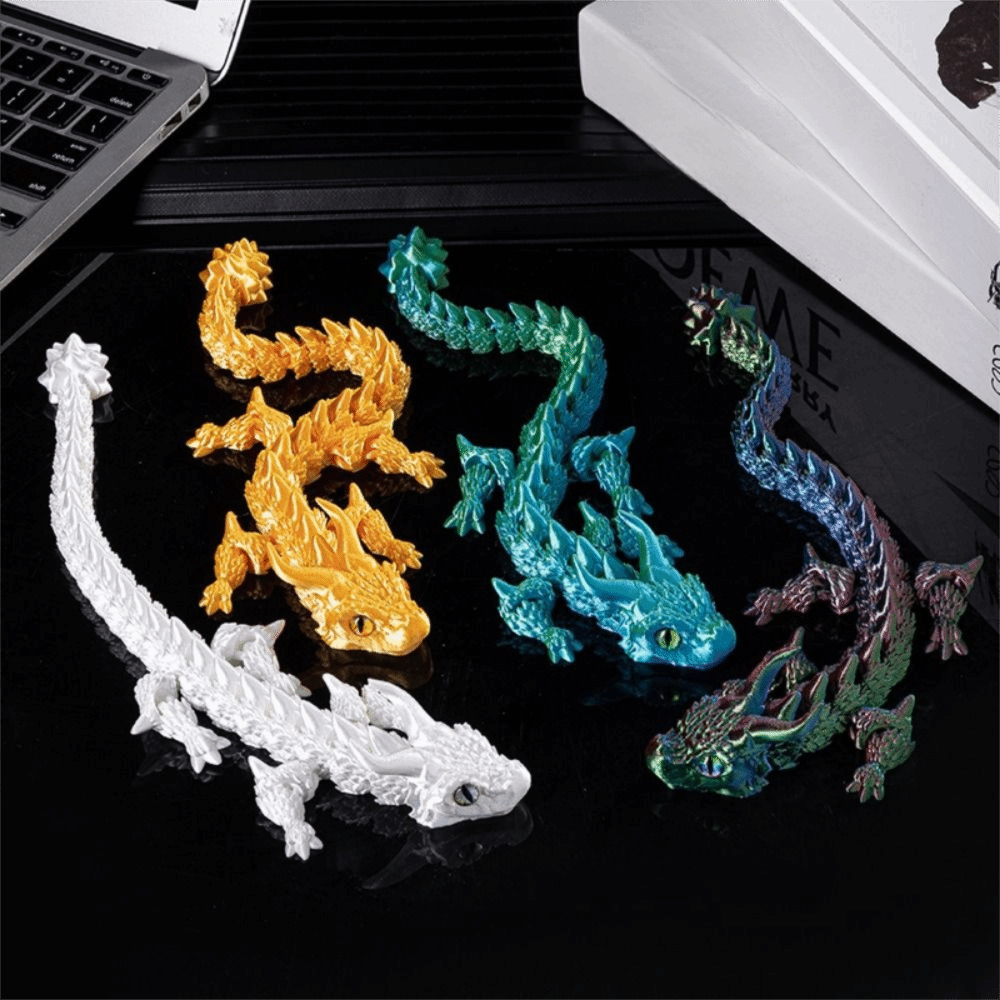Dragon imprimé en 3D avec yeux - 3D Printing Dragon avis et prix
