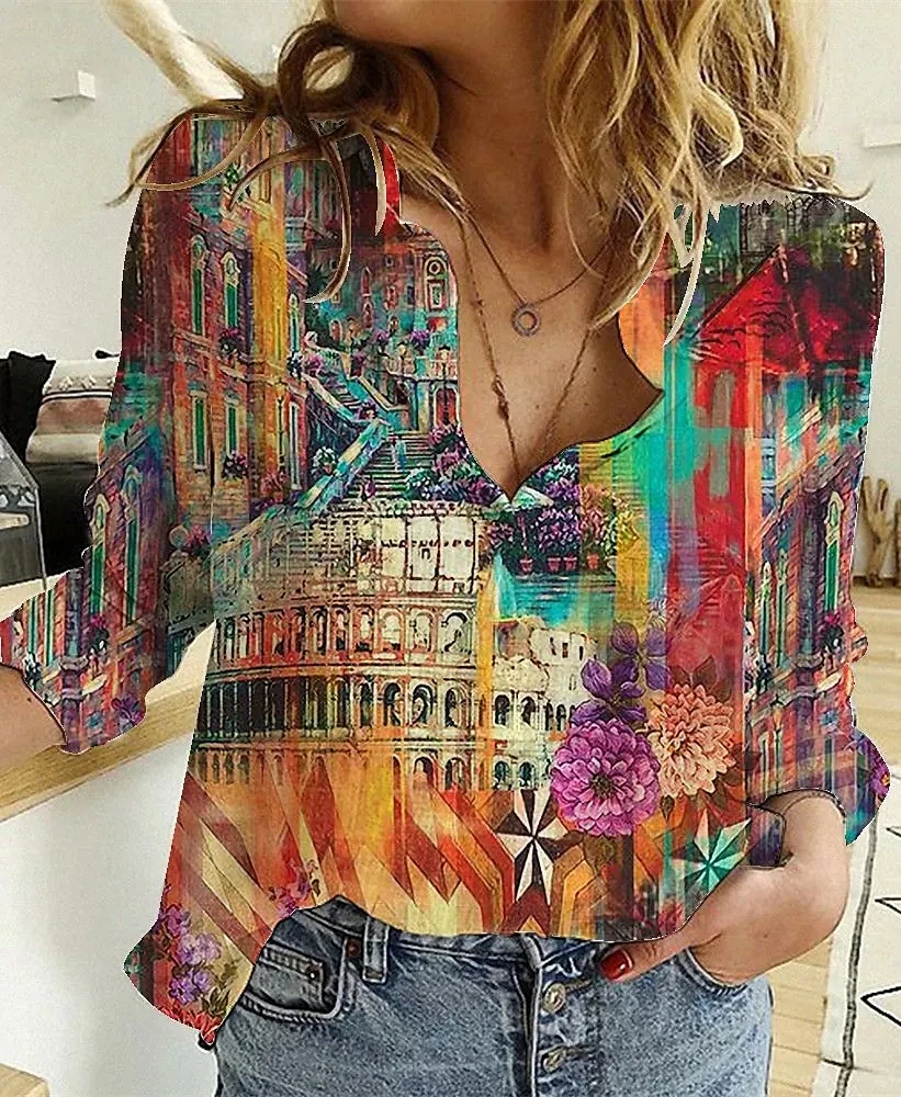 Chemise ample élégante pour fe - 3D Printing Cancer avis et prix