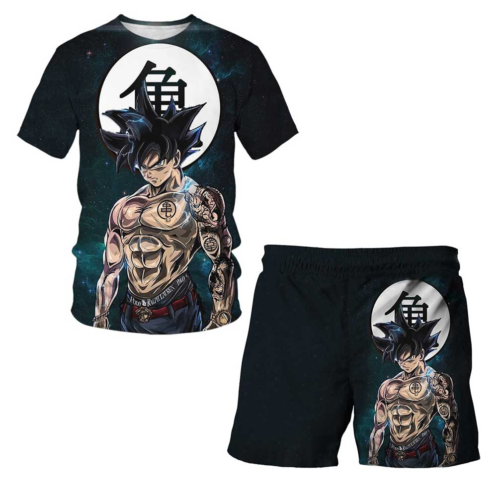 Ensemble T-shirt et Short Unis - 3D Printing Dragon avis et prix