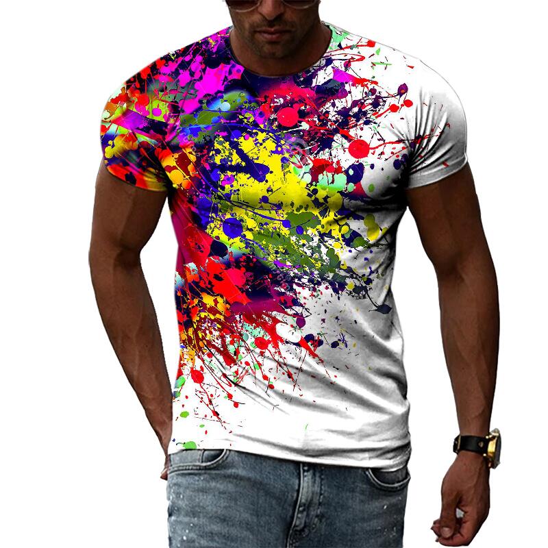 T-shirt à imprimé graphique 3D - 3D Printing Service avis et prix