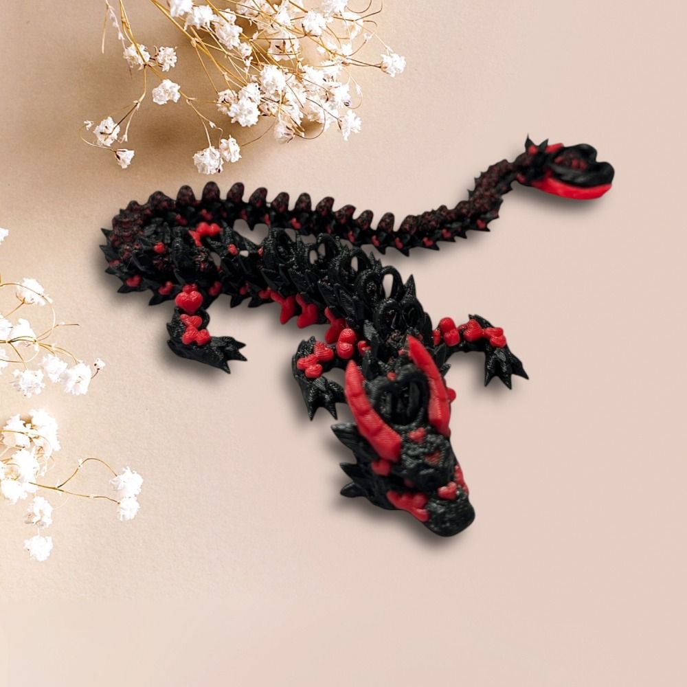 Dragon imprimé en 3D avec yeux - 3D Printing Dragon avis et prix